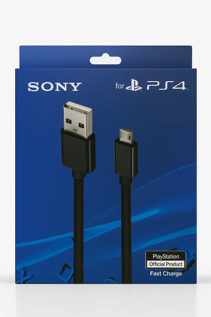 Cable de carga joystick ps4