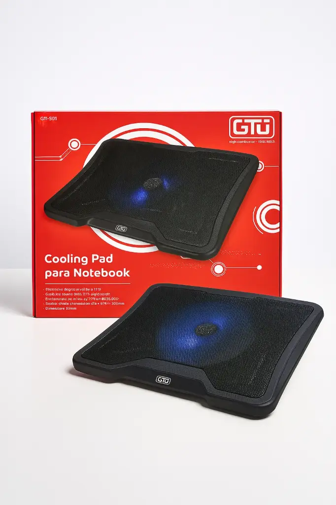 BASE DE COOLER ENFRIAMIENTO NOTEBOOK HASTA 17"