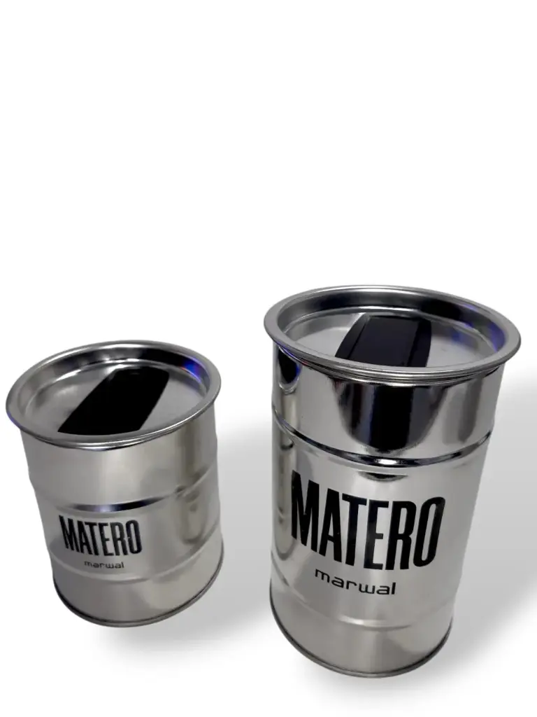 Latas materas azucar y yerba