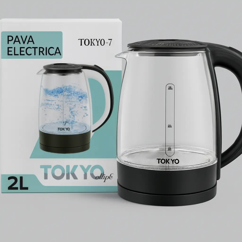 Pava electrica TOKYO vidrio