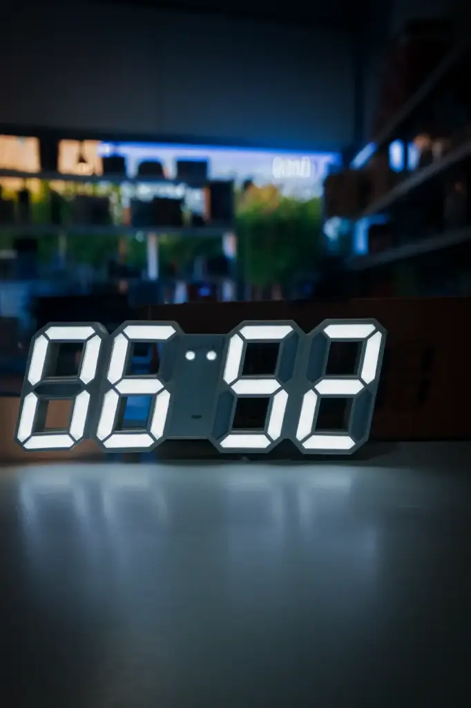 Reloj 3D digital