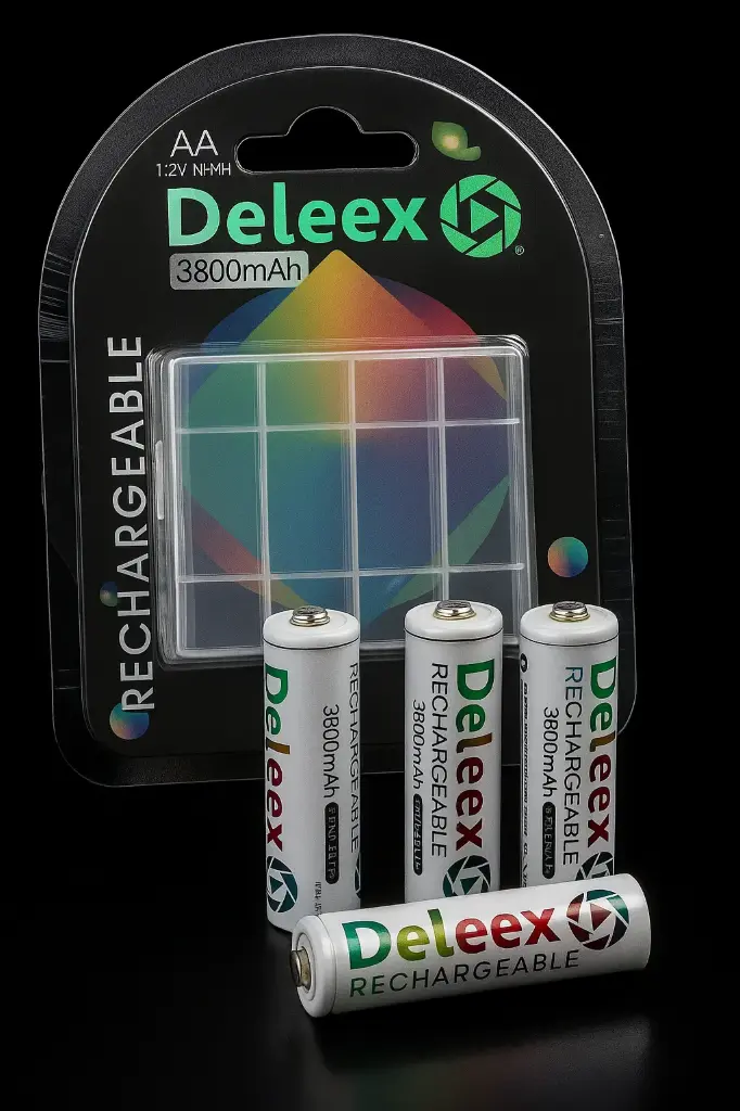 Pilas AA Deleex Recargable x4PCS