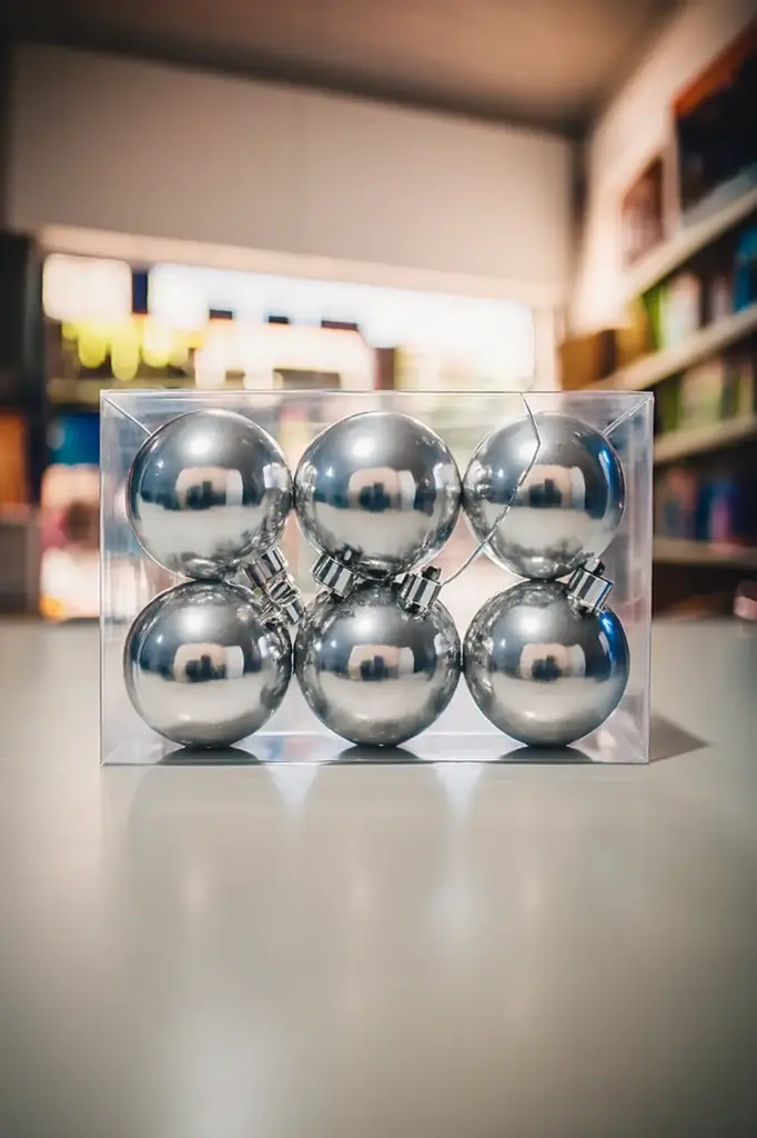 BOLAS NAVIDEÑAS SET X6