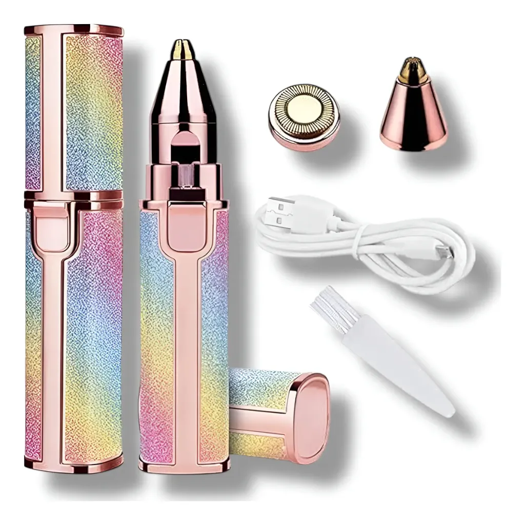 Depilador facial  2 en 1