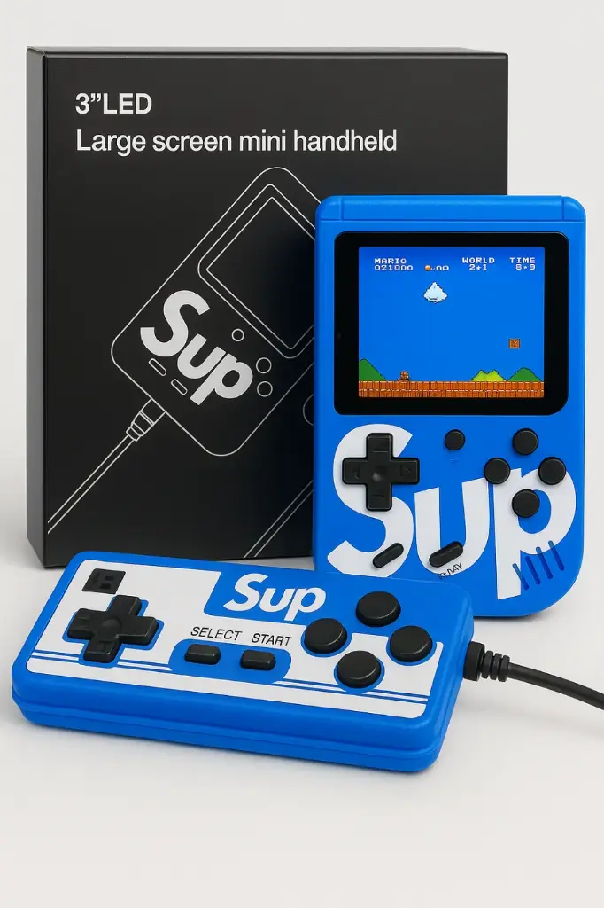 Consola de juegos retro SUP con Joystick